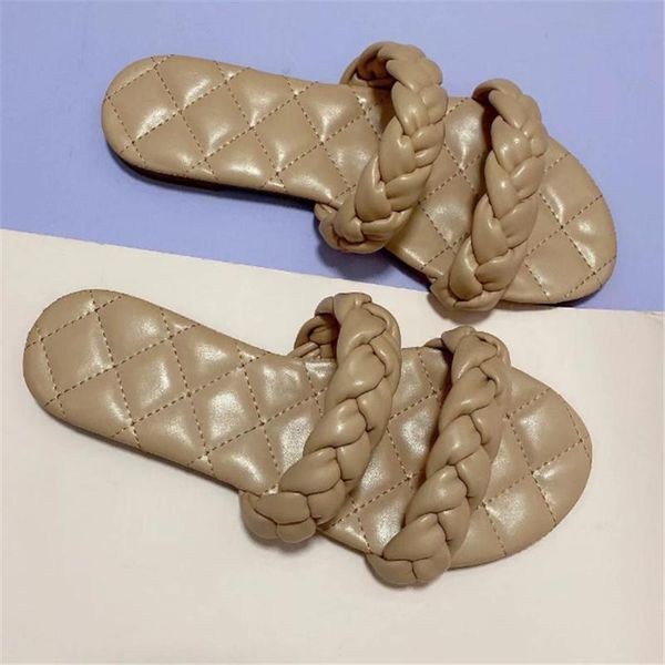 slippers jianbudan flat slides weave fashion women's outdoor open toe comfortable pu leather women sandals 36-42, Black
slippers jianbudan flat slides weave fashion women's outdoor open toe comfortable pu leather women sandals 36-42, Black