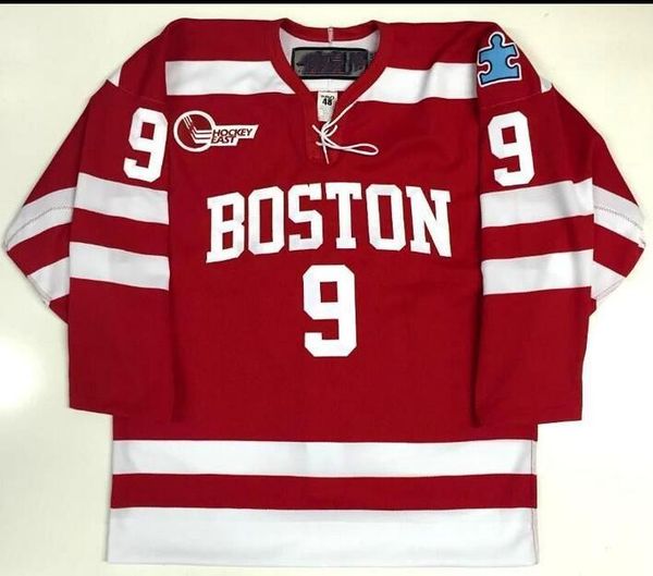 vintage nam univrsity hockey jersey 9 jack eichel boston embroidery stitched customize any number and name jerseys, Black
vintage nam univrsity hockey jersey 9 jack eichel boston embroidery stitched customize any number and name jerseys, Black