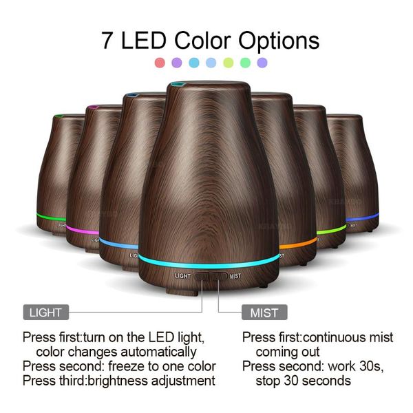 air humidifier wooden grain essential oil diffuser aromatherapy electric mist maker humidify for home humidifiers
air humidifier wooden grain essential oil diffuser aromatherapy electric mist maker humidify for home humidifiers