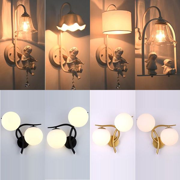 wall lamp selling lamps indoor black white lighting minimalist art sconce with angel home decoration
wall lamp selling lamps indoor black white lighting minimalist art sconce with angel home decoration