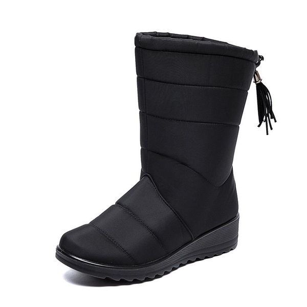 boots winter mid-calf for women waterproof lightweight snow shoes female outdoor warm plush non-slip walking footwear size 35-44, Black
boots winter mid-calf for women waterproof lightweight snow shoes female outdoor warm plush non-slip walking footwear size 35-44, Black