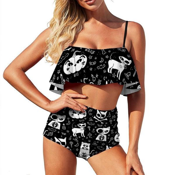 one-piece suits skull bikini swimsuit flounces teenager swimwear bulk classic rave 2 piece bathing suit
one-piece suits skull bikini swimsuit flounces teenager swimwear bulk classic rave 2 piece bathing suit