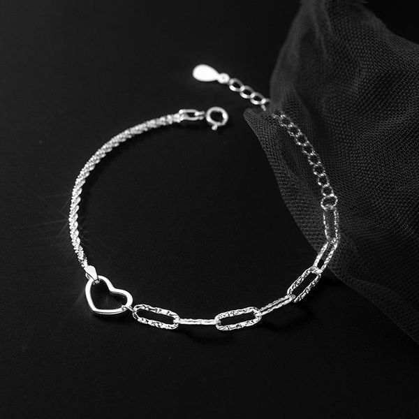 charm bracelets women's s925 silver color love heart lock chain starry bracelet fashion trend jewelry gift br s4592, Golden;silver
charm bracelets women's s925 silver color love heart lock chain starry bracelet fashion trend jewelry gift br s4592, Golden;silver
