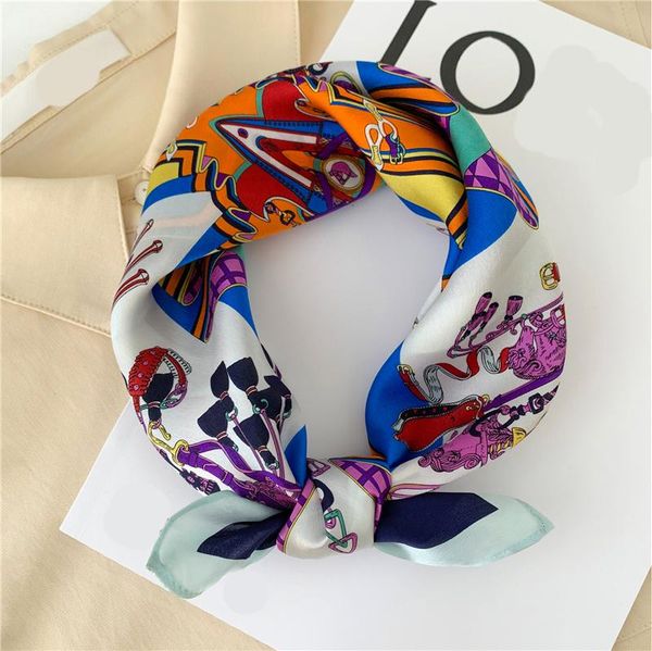 2021 Spring Small Scarf Foulard Lady 100% Natural Real Silk Square Scarves Hairband Design Print Neckerchief Bandana, Blue;gray
2021 Spring Small Scarf Foulard Lady 100% Natural Real Silk Square Scarves Hairband Design Print Neckerchief Bandana, Blue;gray