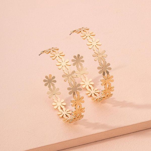 2021 ins gold wired metal flower minimalist minimalism chic hoop earrings trendy korean fashion women jewelry party accessory, Golden;silver
2021 ins gold wired metal flower minimalist minimalism chic hoop earrings trendy korean fashion women jewelry party accessory, Golden;silver