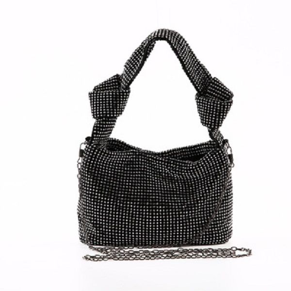 handbags bag clutch bag diamond-studded hand-made with single chain bridal and lady wear magnetic buckle 3 pairs, Black
handbags bag clutch bag diamond-studded hand-made with single chain bridal and lady wear magnetic buckle 3 pairs, Black