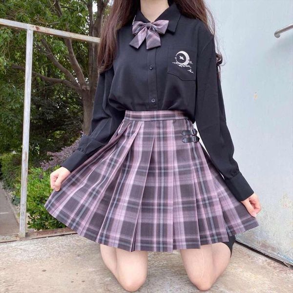 three piece set japanese ulzzang women tracksuits harajuku school uniforms skirt a line ins high waist suits amp sets plaid, Gray
three piece set japanese ulzzang women tracksuits harajuku school uniforms skirt a line ins high waist suits amp sets plaid, Gray