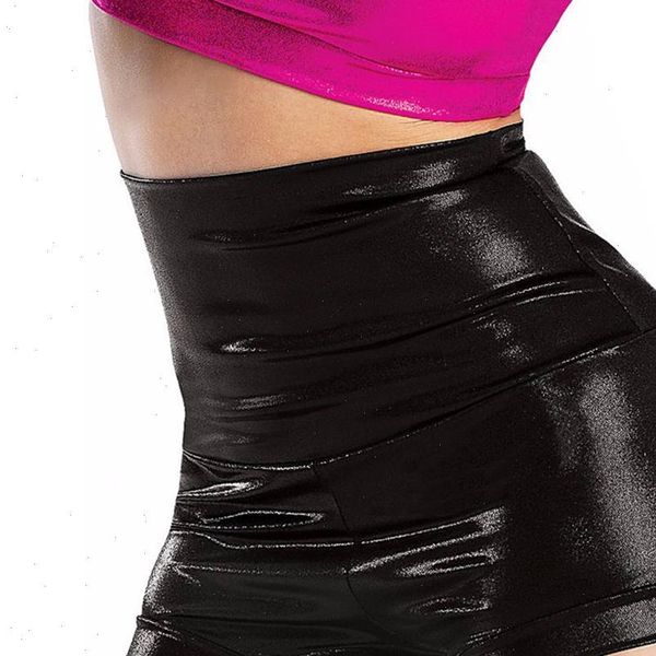 shiny metallic dance jazz women short black gold fitness high waisted skinny rave booty performance wear, White;black
shiny metallic dance jazz women short black gold fitness high waisted skinny rave booty performance wear, White;black