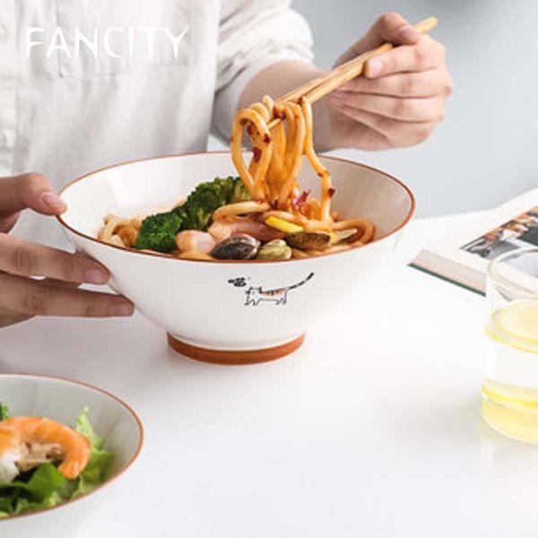 fancity meow fun japanese noodle bowl household big bowl soup single large noodles instant noodle hat horn
fancity meow fun japanese noodle bowl household big bowl soup single large noodles instant noodle hat horn