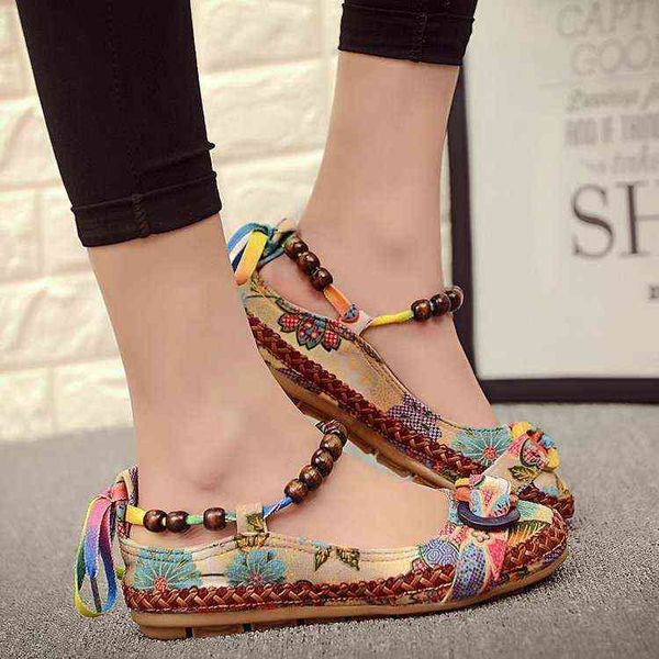 summer sandals women high heels luxury beaded platform cloth shoes national style retro embroidery straps flat dance shoes 220307, Black
summer sandals women high heels luxury beaded platform cloth shoes national style retro embroidery straps flat dance shoes 220307, Black