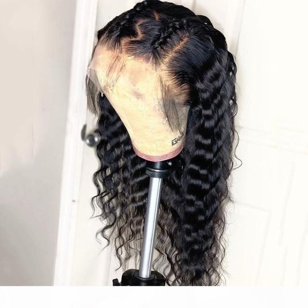 4x4 deep wave wig lace closure wig 150% density human hair wigs brazilian remy hair for women baby pre plucked lace, Black;brown
4x4 deep wave wig lace closure wig 150% density human hair wigs brazilian remy hair for women baby pre plucked lace, Black;brown