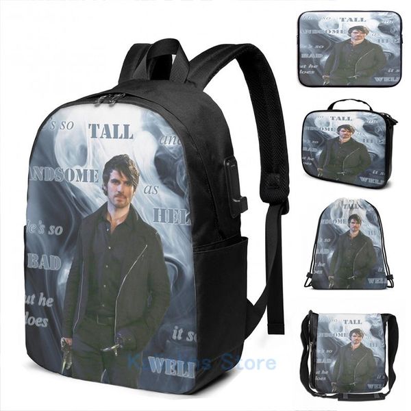 backpack funny graphic print darkhook usb charge men school bags women bag travel laptop
backpack funny graphic print darkhook usb charge men school bags women bag travel laptop
