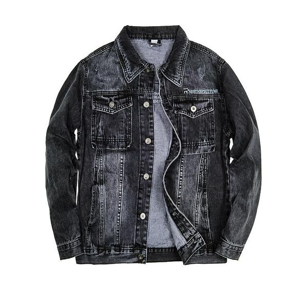 men's jackets 2021 spring clothing fashion street wear denim overcoat casual male washed jean coats cotton slim cowboy m-4xl, Black;brown
men's jackets 2021 spring clothing fashion street wear denim overcoat casual male washed jean coats cotton slim cowboy m-4xl, Black;brown