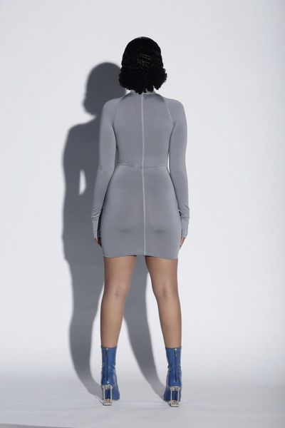 women zipper dress summer long sleeve bodycon vestidos fitness clothes solid gray outfits ladies shirts, Black;gray
women zipper dress summer long sleeve bodycon vestidos fitness clothes solid gray outfits ladies shirts, Black;gray