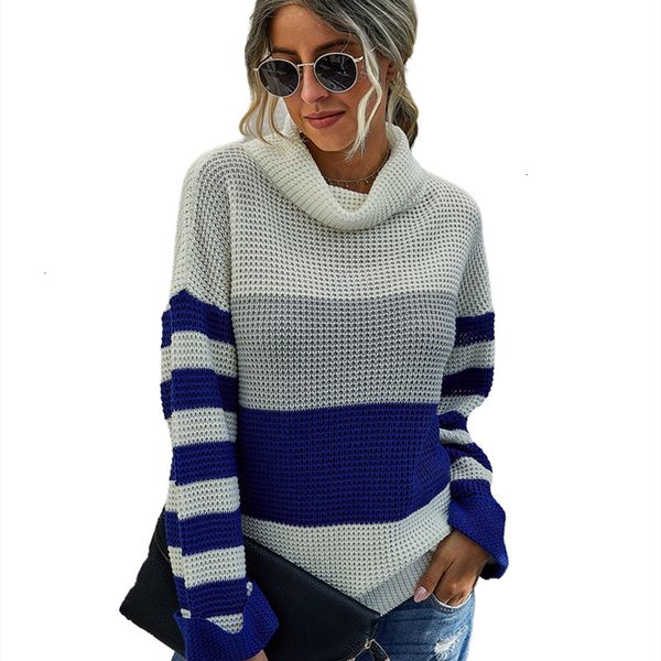 2021 new winter stripe sweater ladies turtleneck casual style vintage knit jumper women autumn pullover knitwear sfs9, White;black
2021 new winter stripe sweater ladies turtleneck casual style vintage knit jumper women autumn pullover knitwear sfs9, White;black