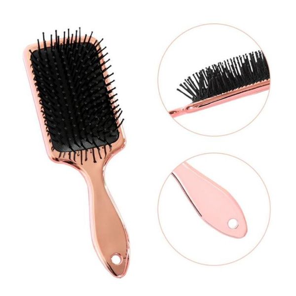 hair brushes 1pc scalp massage comb detangling brush paddle straight curly hairdressing hairbrush styling tools, Silver
hair brushes 1pc scalp massage comb detangling brush paddle straight curly hairdressing hairbrush styling tools, Silver