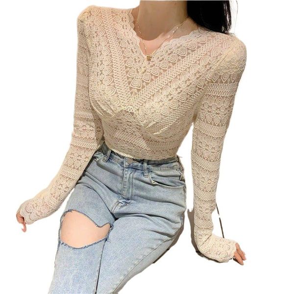 women's blouses & shirts elegant white lace blouse long sleeve women v-neck solid color black shirt plus size 2xl multiple colors
women's blouses & shirts elegant white lace blouse long sleeve women v-neck solid color black shirt plus size 2xl multiple colors