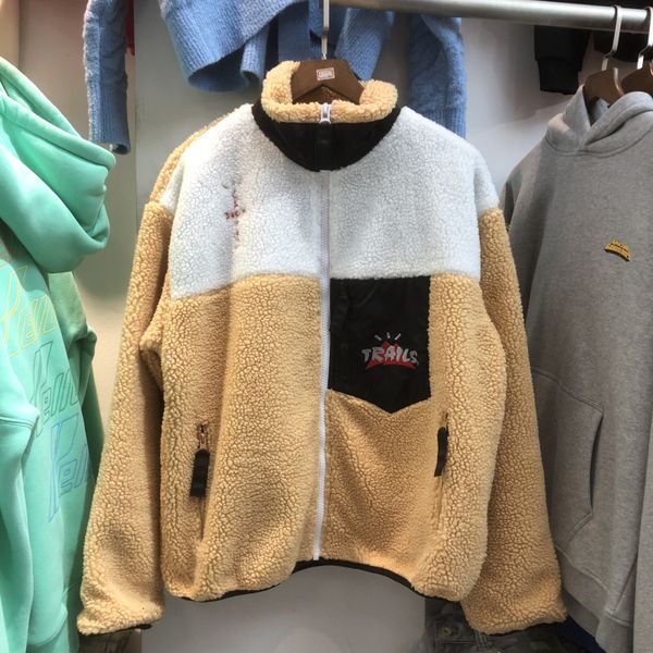 2021 new patchwork spliced jackets fleece stand collar zipper travis scott jacket men women cactus trails tri color coat cbi1, Black;brown
2021 new patchwork spliced jackets fleece stand collar zipper travis scott jacket men women cactus trails tri color coat cbi1, Black;brown