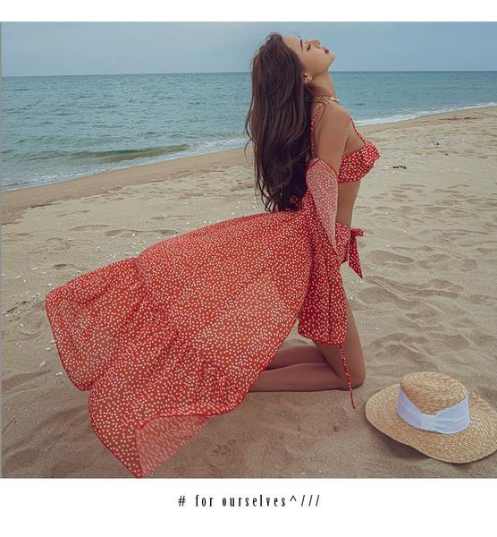 one-piece suits 2021 women bikini split wild long blouse printing three - piece floral spandex
one-piece suits 2021 women bikini split wild long blouse printing three - piece floral spandex
