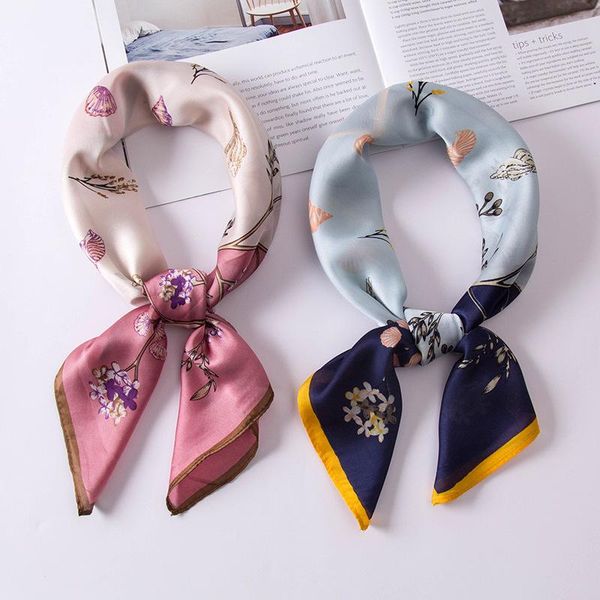 scarves winter silk scarf satin women 2021 70 small square versatile printed mask for face fashion, Blue;gray
scarves winter silk scarf satin women 2021 70 small square versatile printed mask for face fashion, Blue;gray