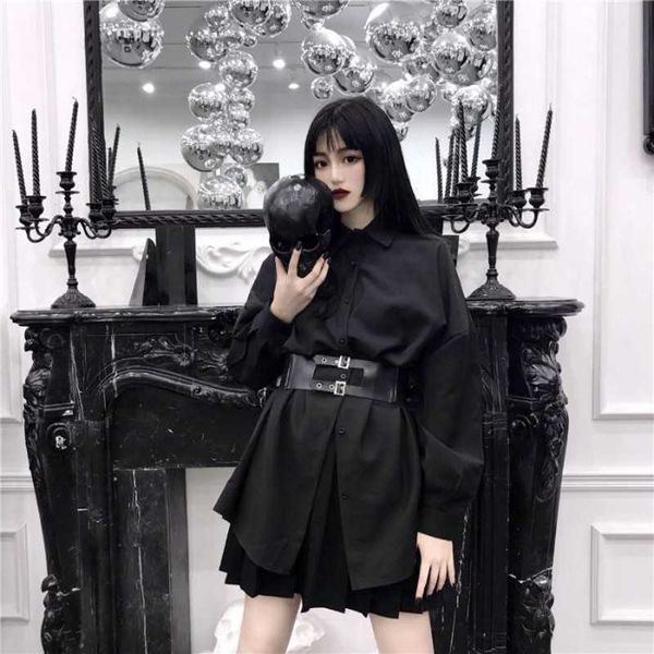 black up skirts gothic lolita style long two piece set fashion ladies irregular skirt autumn winter wear 210601, White
black up skirts gothic lolita style long two piece set fashion ladies irregular skirt autumn winter wear 210601, White