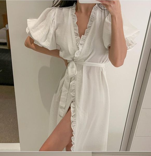 women's sleepwear princess robes pajamas.ladies girl's puff sleeve shower spa robe night bathrobes nightgown dressing gown, Black;red
women's sleepwear princess robes pajamas.ladies girl's puff sleeve shower spa robe night bathrobes nightgown dressing gown, Black;red