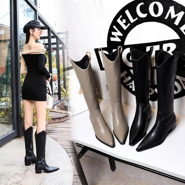 boots meriahzheng winter shoes fashion thick-heeled women's high-heeled pointed toe british style high knight ds, Black
boots meriahzheng winter shoes fashion thick-heeled women's high-heeled pointed toe british style high knight ds, Black