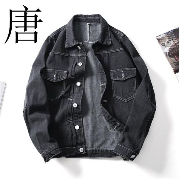 men's jackets tang cool2021 fashion jeans jacket casual youth trends motorcycle m--3xl, Black;brown
men's jackets tang cool2021 fashion jeans jacket casual youth trends motorcycle m--3xl, Black;brown