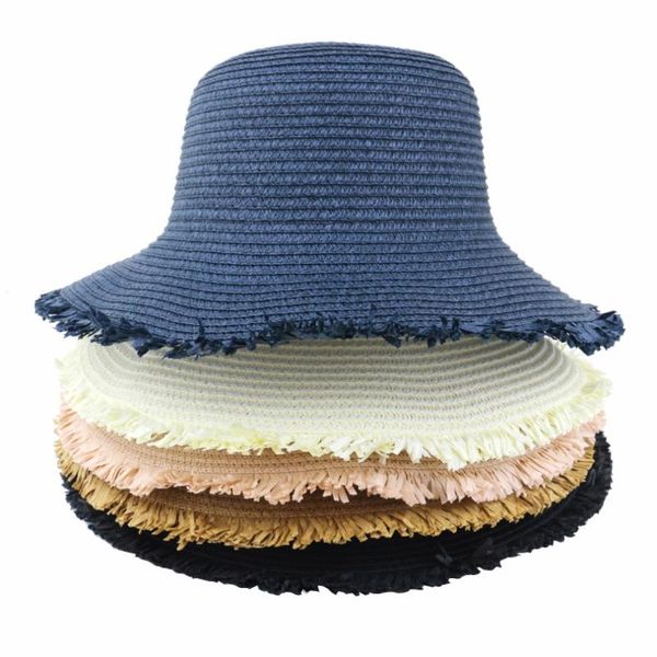 wide brim hats womens sun hat foldable straw protection anti-uv for fashion summer beach 6 colours, Blue;gray
wide brim hats womens sun hat foldable straw protection anti-uv for fashion summer beach 6 colours, Blue;gray