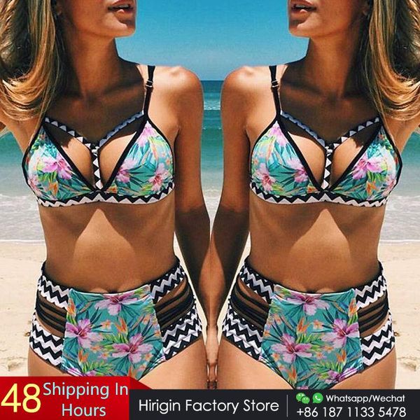 women's swimwear 2021 women bikini set bandage push-up padded swimsuit bathing beachwear print ser, White;black
women's swimwear 2021 women bikini set bandage push-up padded swimsuit bathing beachwear print ser, White;black