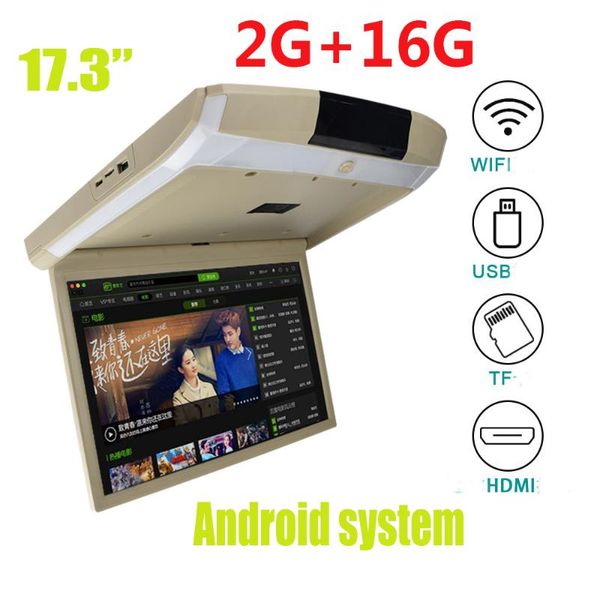 car video 17.3" monitor 1080p hd digital tft screen wide ultra-thin android 9.1 mpv roof mounted hdmi
car video 17.3" monitor 1080p hd digital tft screen wide ultra-thin android 9.1 mpv roof mounted hdmi