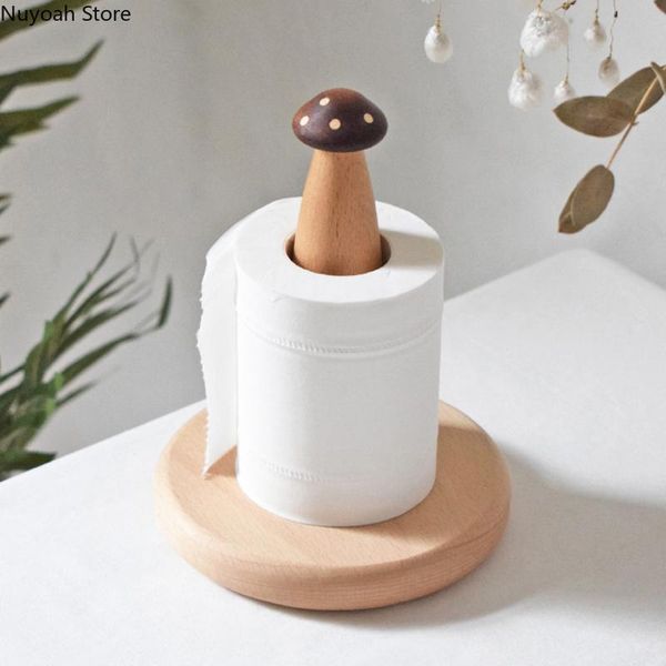 tissue boxes & napkins cute mushroom paper roll holder creative household towel oil-absorbing solid wood kitchen storage rack
tissue boxes & napkins cute mushroom paper roll holder creative household towel oil-absorbing solid wood kitchen storage rack
