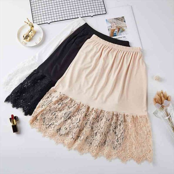 autumn winter women lace slip hollow length a-line perspective skirts ladies basic thin skirt petticoat underskirt, Black
autumn winter women lace slip hollow length a-line perspective skirts ladies basic thin skirt petticoat underskirt, Black