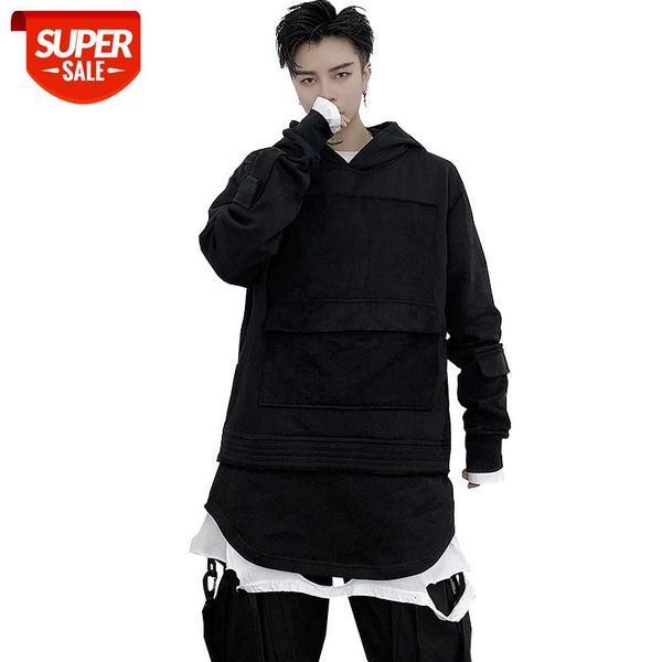new arrival black element suede fabric patchwork big pockets men's pullover hoodies hip hop darkly hooded sweatshirts streetwear #td1m
new arrival black element suede fabric patchwork big pockets men's pullover hoodies hip hop darkly hooded sweatshirts streetwear #td1m