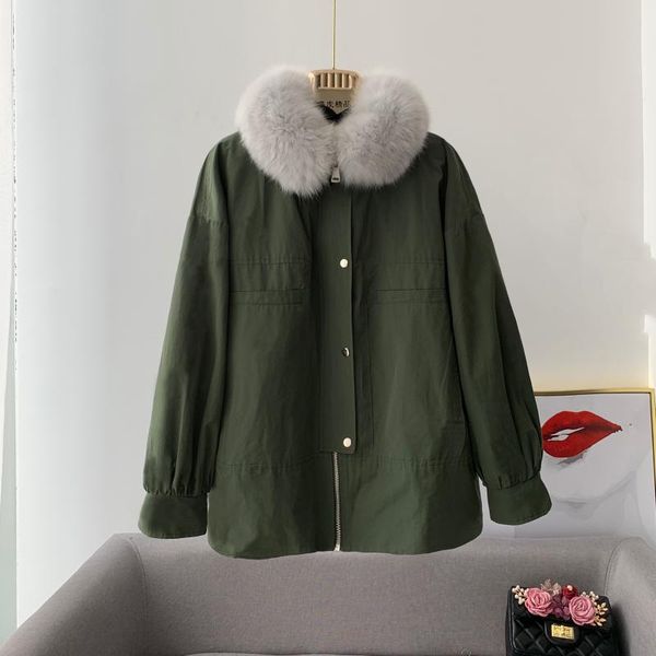 women's fur & faux 20. green parker single color, Black
women's fur & faux 20. green parker single color, Black