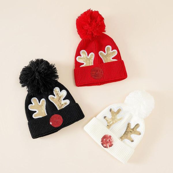 caps & hats 2-8 y autumn winter baby hat christmas antlers sequins kids girl boy beanie cap pompom crochet warm children toddler bonnet, Yellow
caps & hats 2-8 y autumn winter baby hat christmas antlers sequins kids girl boy beanie cap pompom crochet warm children toddler bonnet, Yellow