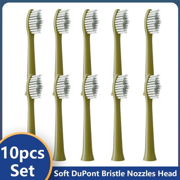 smart electric toothbrush 10pcs replacement brush heads suitable for roaman t10/t10s/t3/t5 avocado green clean whiten head
smart electric toothbrush 10pcs replacement brush heads suitable for roaman t10/t10s/t3/t5 avocado green clean whiten head