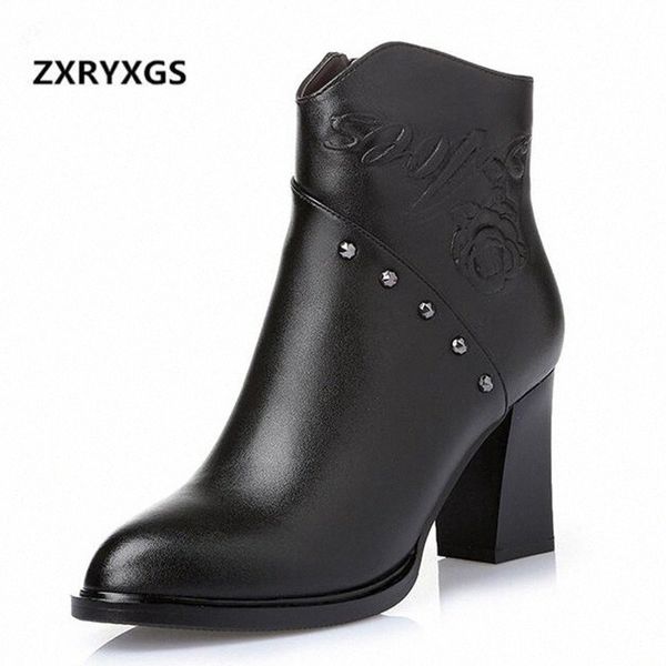 zxryxgs boots 2018 new autumn and winter boots women shoes elegant and comfortable genuine leather shoes high heeled b6et#, Black
zxryxgs boots 2018 new autumn and winter boots women shoes elegant and comfortable genuine leather shoes high heeled b6et#, Black