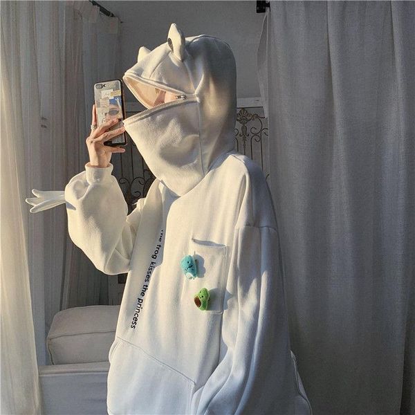 men's hoodies & sweatshirts harajuku frog decoration pullover sweatshirt hooded casual hoodie spring and autumn trend all-match loose m, Black
men's hoodies & sweatshirts harajuku frog decoration pullover sweatshirt hooded casual hoodie spring and autumn trend all-match loose m, Black