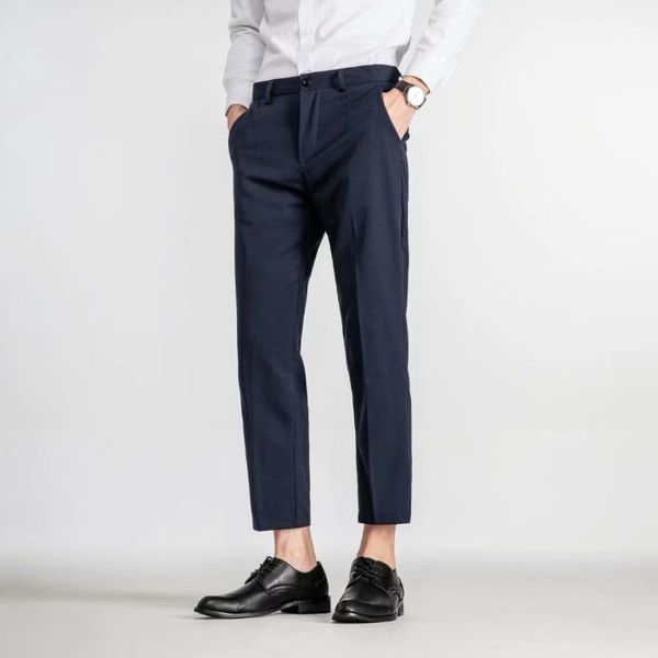men's pants summer thin casual classic fashion slim-fit pure cotton color brand trousers 2021, Black
men's pants summer thin casual classic fashion slim-fit pure cotton color brand trousers 2021, Black