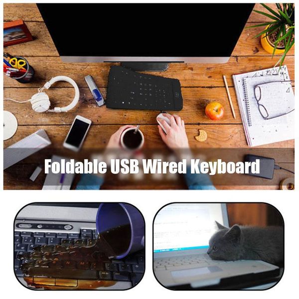 keyboards folding portable usb wired keyboard for pc lapsilicone silent random color 49.2Ã13.9.Ã1.1cm nc99
keyboards folding portable usb wired keyboard for pc lapsilicone silent random color 49.2Ã13.9.Ã1.1cm nc99