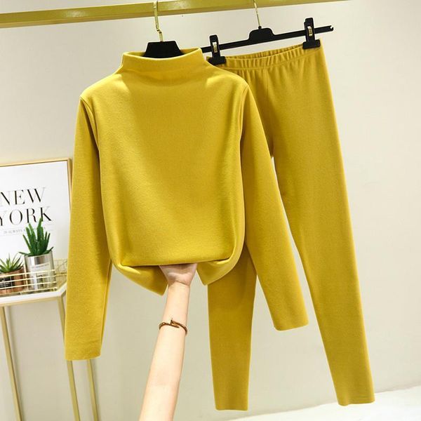 2021 autumn winter two piece set women knit sport suits thick warm turtleneck women drawstring harem pants outfits tz514, Gray
2021 autumn winter two piece set women knit sport suits thick warm turtleneck women drawstring harem pants outfits tz514, Gray