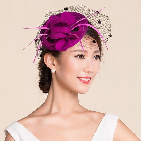 stingy brim hats elegant trilby hat lady 100% wool fedora cap women winter berets felt floral fedoras french beret beanie party b-7787, Blue;gray
stingy brim hats elegant trilby hat lady 100% wool fedora cap women winter berets felt floral fedoras french beret beanie party b-7787, Blue;gray