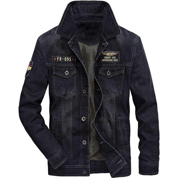 men's jackets autumn winter tide fashion denim jacket men bomber baseball vintage retro cowboy jeans coat male clothes plus size 4xl, Black;brown
men's jackets autumn winter tide fashion denim jacket men bomber baseball vintage retro cowboy jeans coat male clothes plus size 4xl, Black;brown