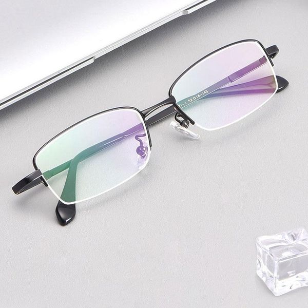fashion sunglasses frames titanium alloy frame glasses half rim eye men style rectangle spectacles arrival eyewear optical, Black
fashion sunglasses frames titanium alloy frame glasses half rim eye men style rectangle spectacles arrival eyewear optical, Black