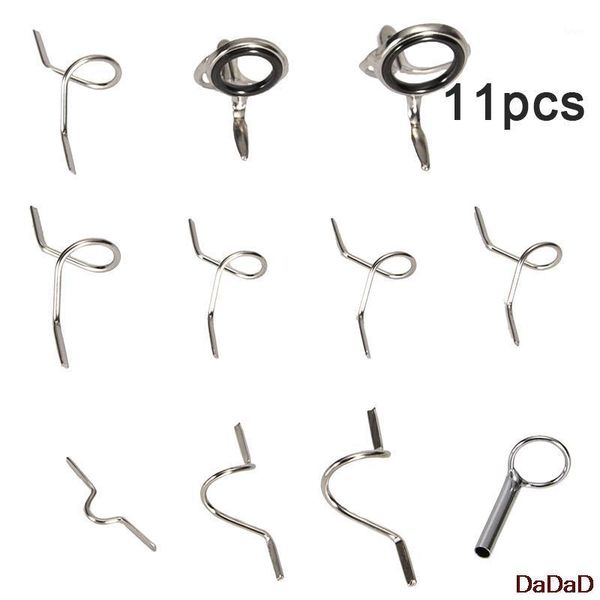 boat fishing rods 11pcs stainless steel rod guides set tip hook accessory durable and handy tool a must for carp
boat fishing rods 11pcs stainless steel rod guides set tip hook accessory durable and handy tool a must for carp