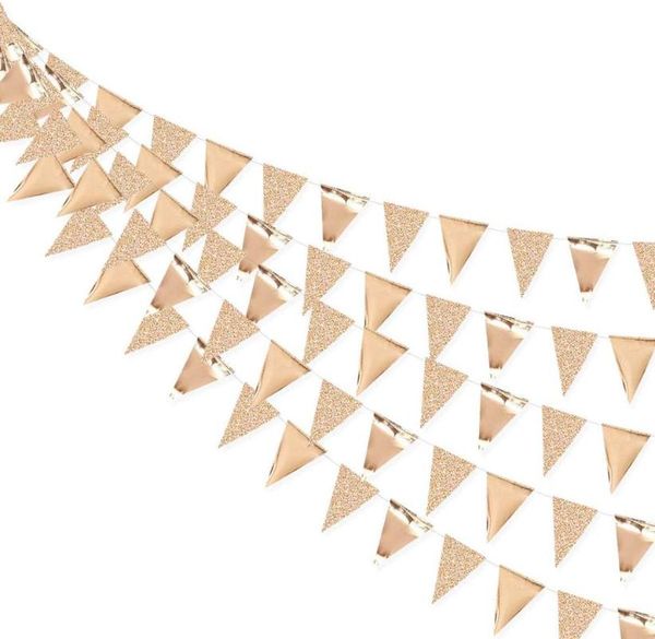 party decoration 3m 26flags champagne paper triangle banner garlands rose gold girls birthday supplies wedding hanging
party decoration 3m 26flags champagne paper triangle banner garlands rose gold girls birthday supplies wedding hanging