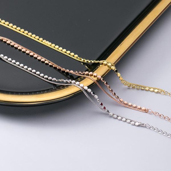 anklets miqiao geometric anklet women 925 sterling silver rose gold female simple fashion chain for ladies sweet aesthetic jewelry gift, Red;blue
anklets miqiao geometric anklet women 925 sterling silver rose gold female simple fashion chain for ladies sweet aesthetic jewelry gift, Red;blue