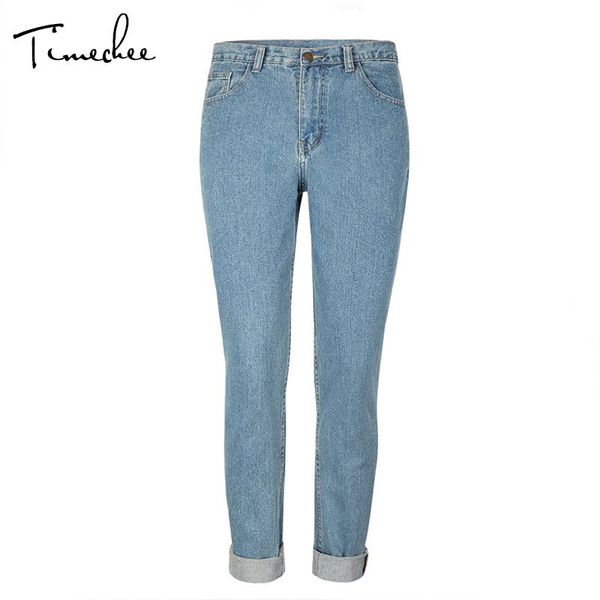 women's jeans women timechee casual cuffs high waist bleached elegant zipper button large size straight pants fashion for, Blue
women's jeans women timechee casual cuffs high waist bleached elegant zipper button large size straight pants fashion for, Blue