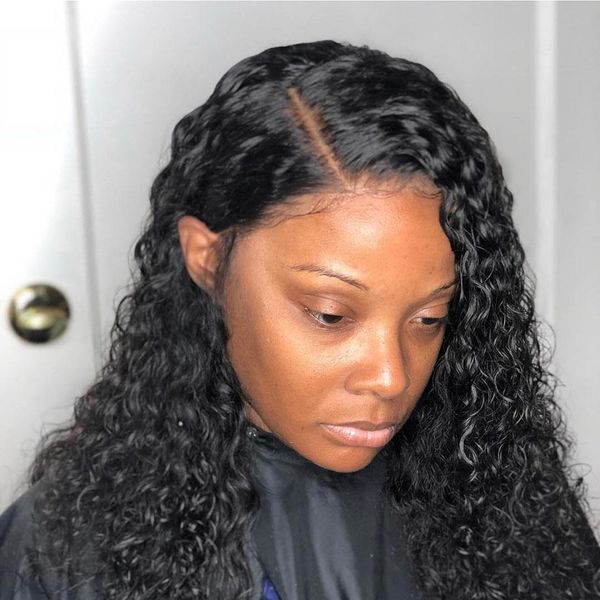 water wave wig short curly lace front human hair wigs for black women bob long deep frontal brazilian wig wet and wavy hd full 123, Black;brown
water wave wig short curly lace front human hair wigs for black women bob long deep frontal brazilian wig wet and wavy hd full 123, Black;brown